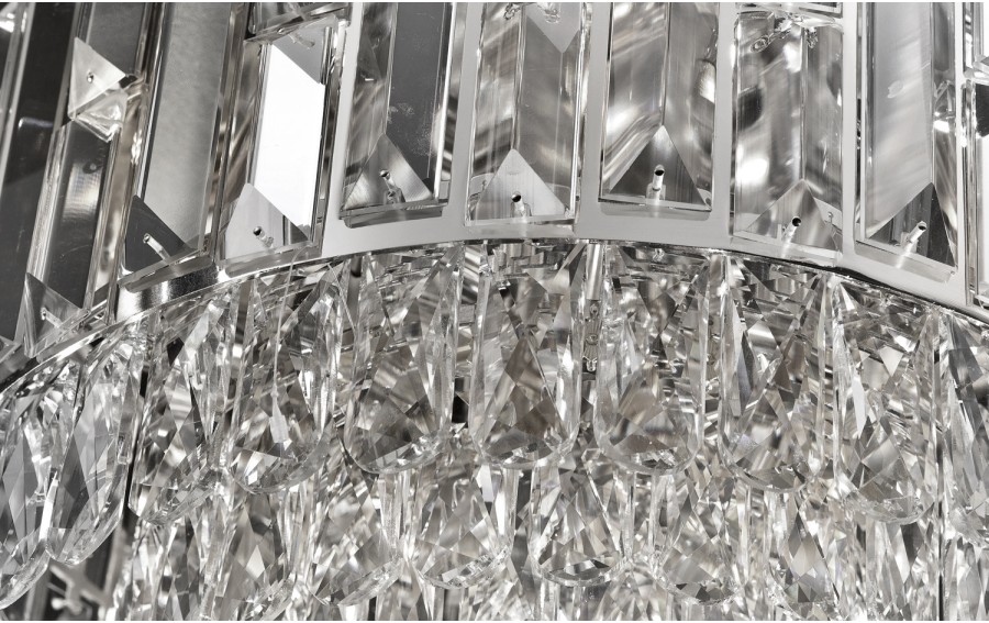 Plafon kryształowy Frost Chrome 60253/16