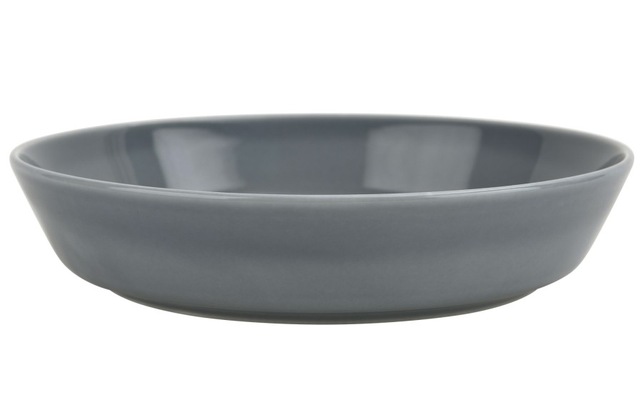 Talerz głęboki 20cm Marrakesz szaro-niebieski