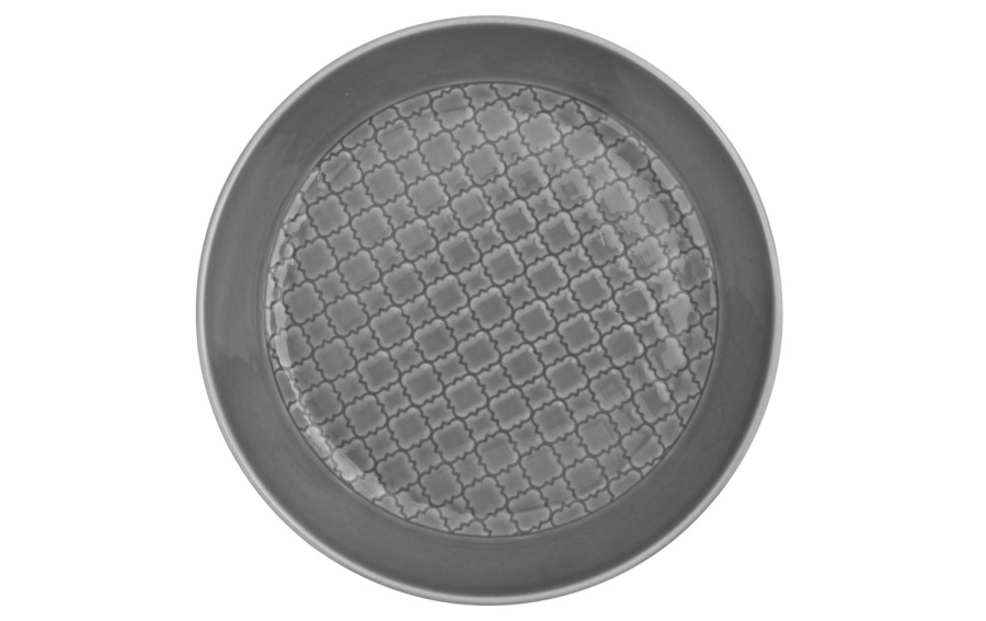 Talerz głęboki 20cm Marrakesz szary