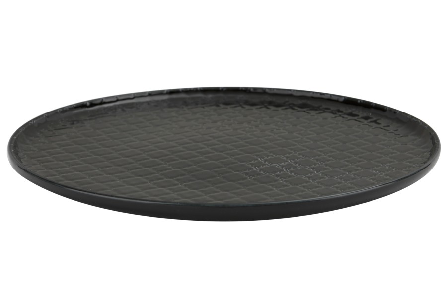 Talerz płytki obiadowy 26cm Marrakesz czarny