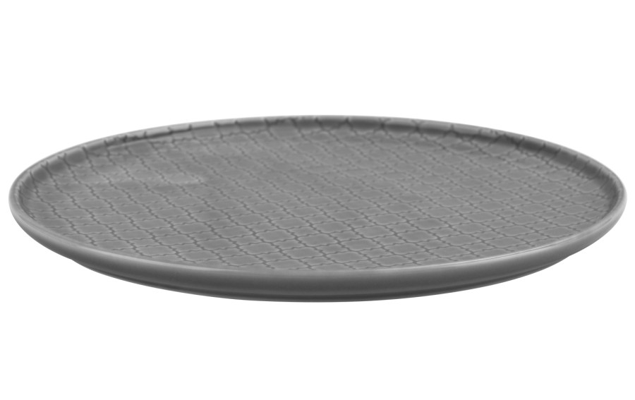 Talerz płytki obiadowy 26cm Marrakesz szary