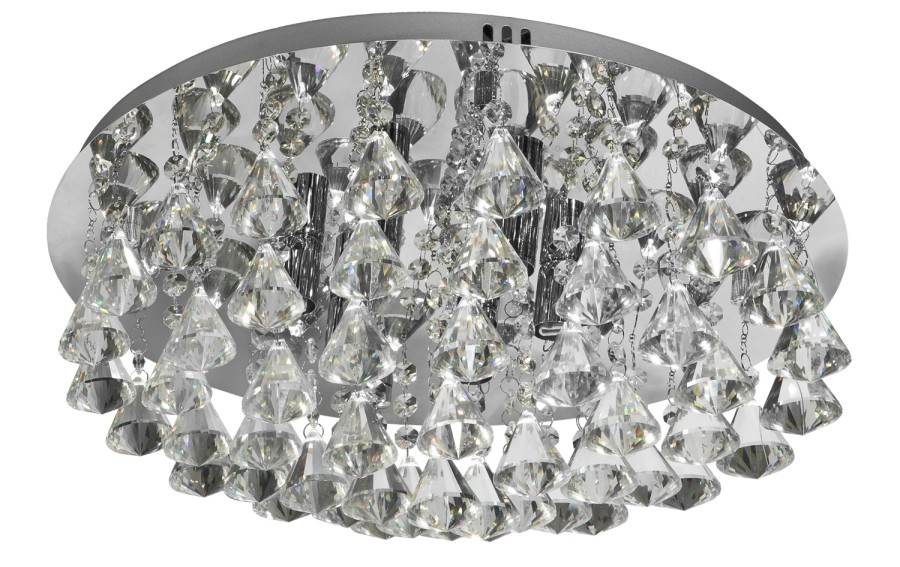 Lampa sufitowa plafon kryształowy Hanna 3303-6CC
