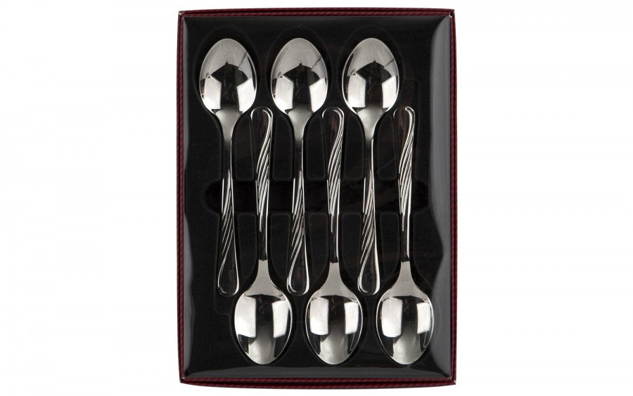 Komplet 6 łyżek do herbaty