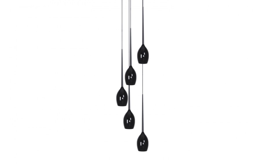 Lampa wisząca Izza 5 MD1288A-5BL