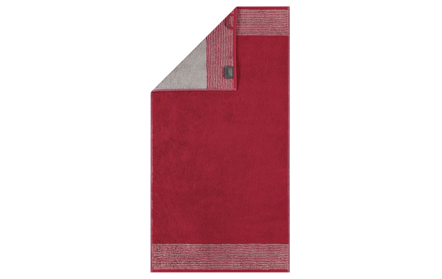 Ręcznik TWO-TONE Bordeaux 50x100 cm