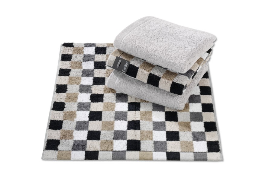 Ręcznik 30x50 cm LIFESTYLE Cube Kiesel