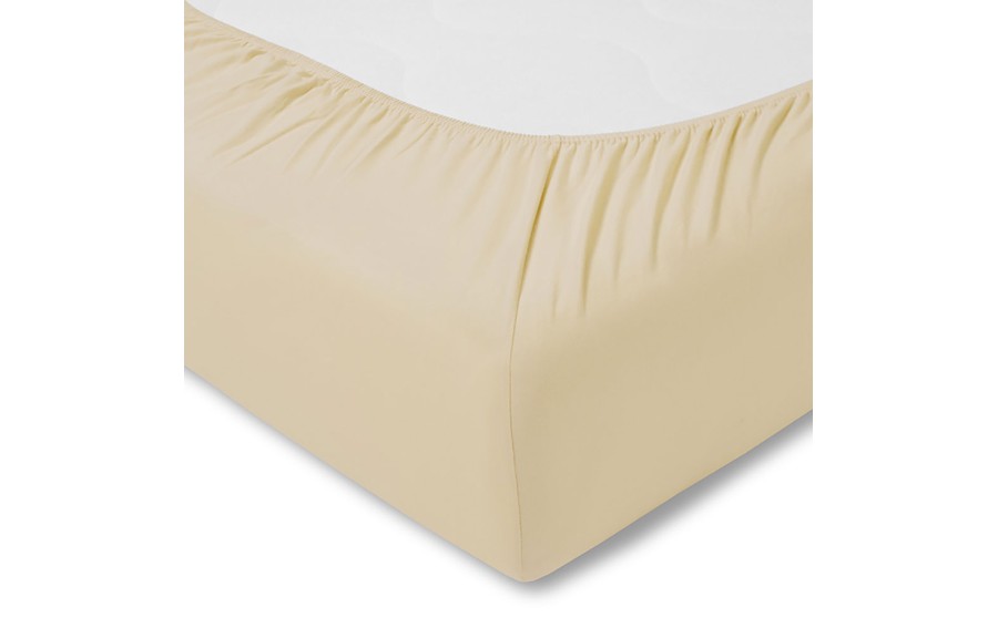 Prześcieradło z gumką jersey 100x200 cm NATUR feinjersey