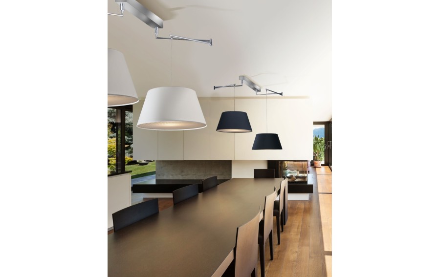 Lampa wisząca Natalia 2S MD2238-2S  L.W. Abażur czarny