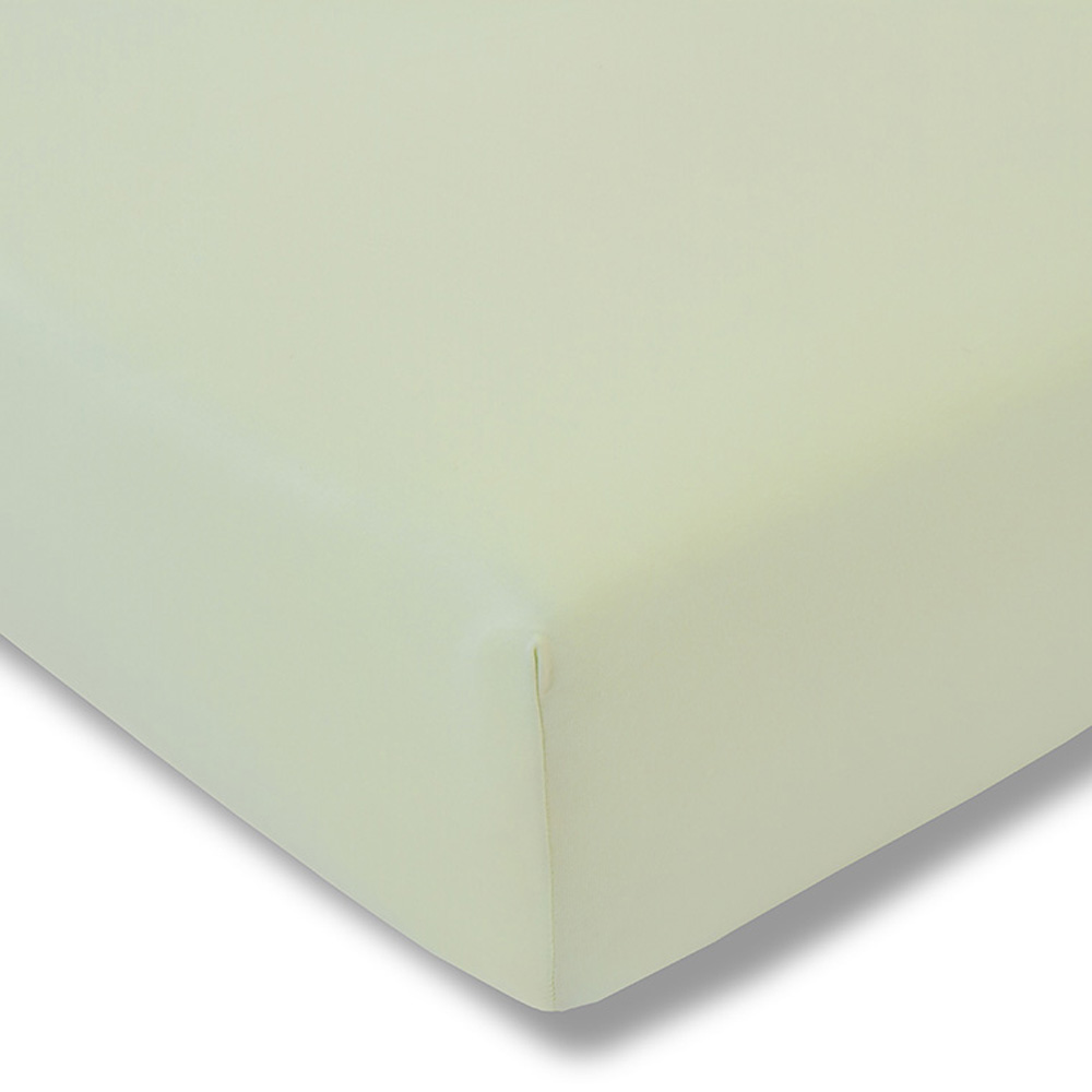 Prześcieradło z gumką jersey 100x200 cm VERDE feinjersey