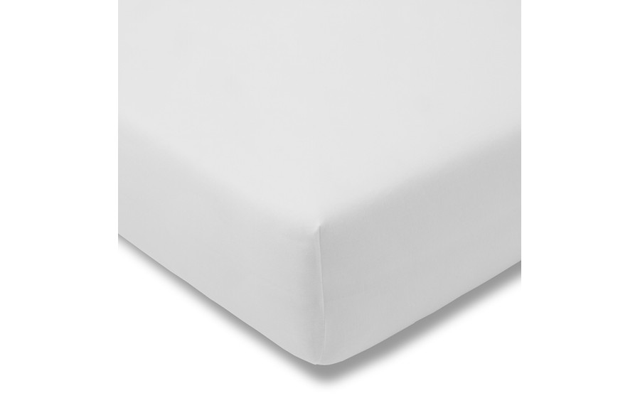 Prześcieradło z gumką jersey 120x200 cm WEISS feinjersey