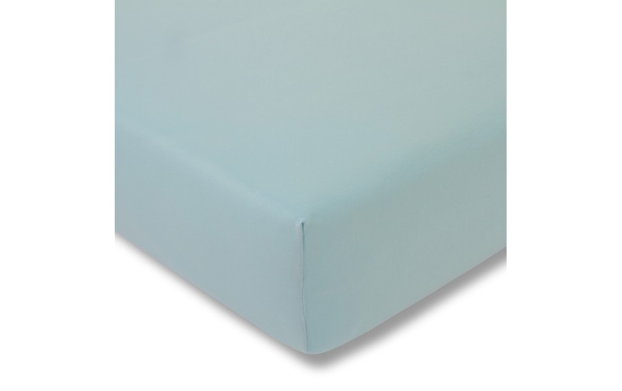 Prześcieradło z gumką jersey 150x200 cm AZUR feinjersey