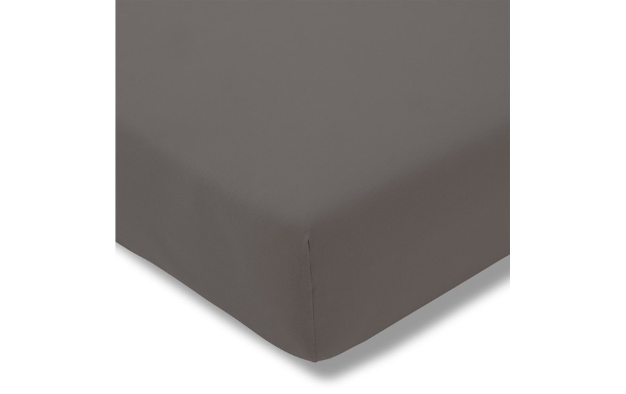 Prześcieradło z gumką jersey 150x200 cm GRAPHIT feinjersey