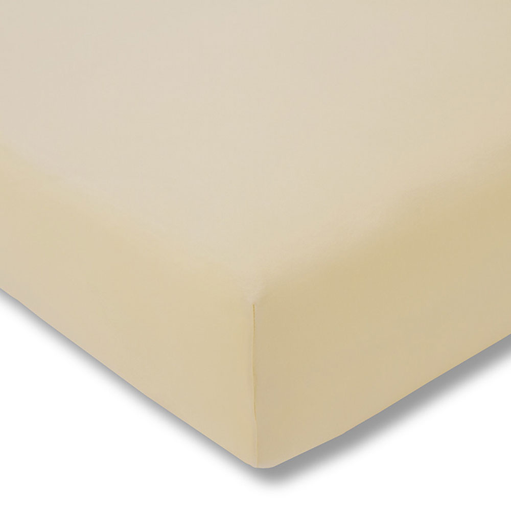 Prześcieradło z gumką jersey 200x200 cm NATUR feinjersey