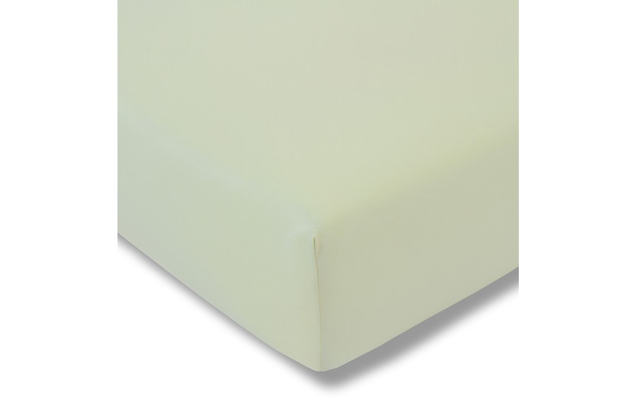 Prześcieradło z gumką jersey 200x200 cm VERDE feinjersey