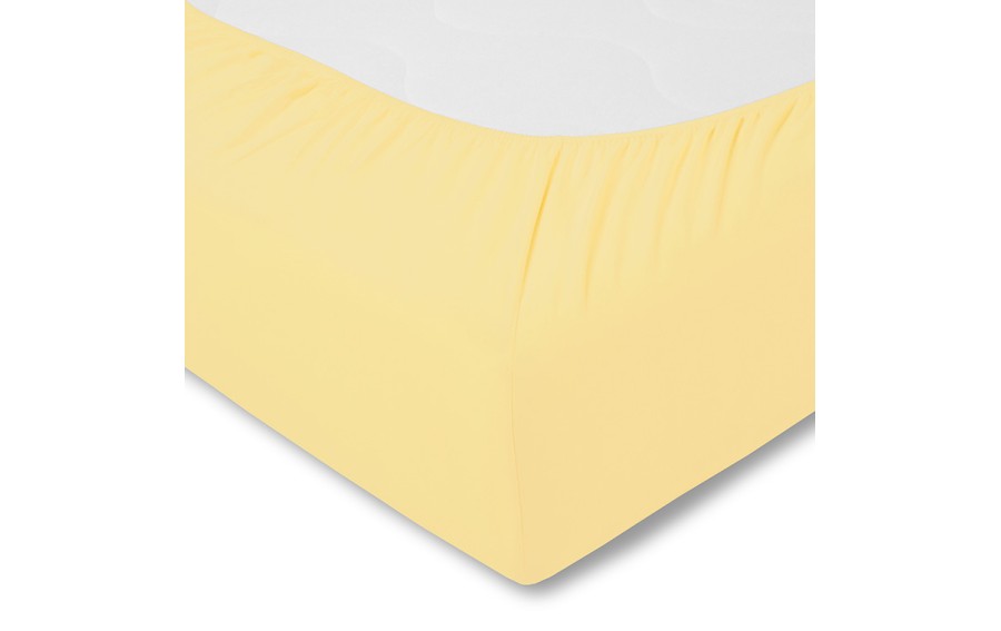 Prześcieradło z gumką jersey 200x200 cm QUITTE feinjersey