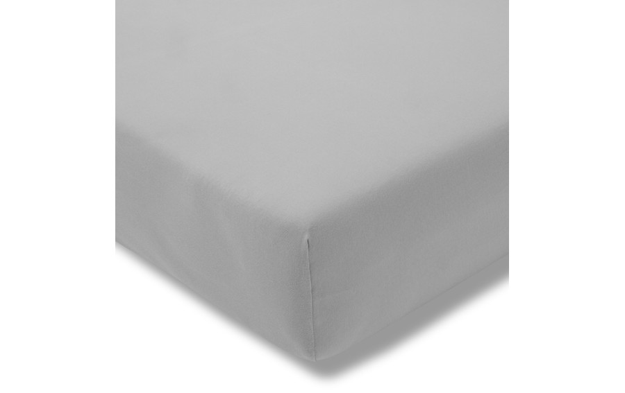 Prześcieradło z gumką jersey 200x200 cm PLATIN feinjersey