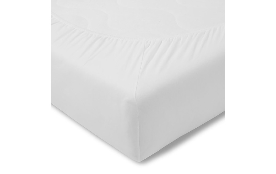 Prześcieradło z gumką zwirnjersey 150x200 cm WEISS jersey