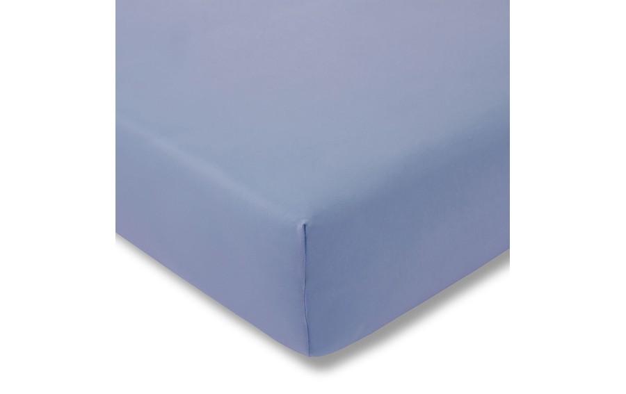 Prześcieradło z gumką zwirnjersey 150x200 cm HELLBLAU jersey