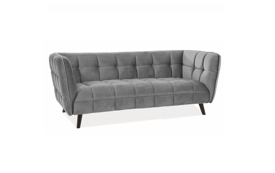 Sofa Castello 3 osobowa szara