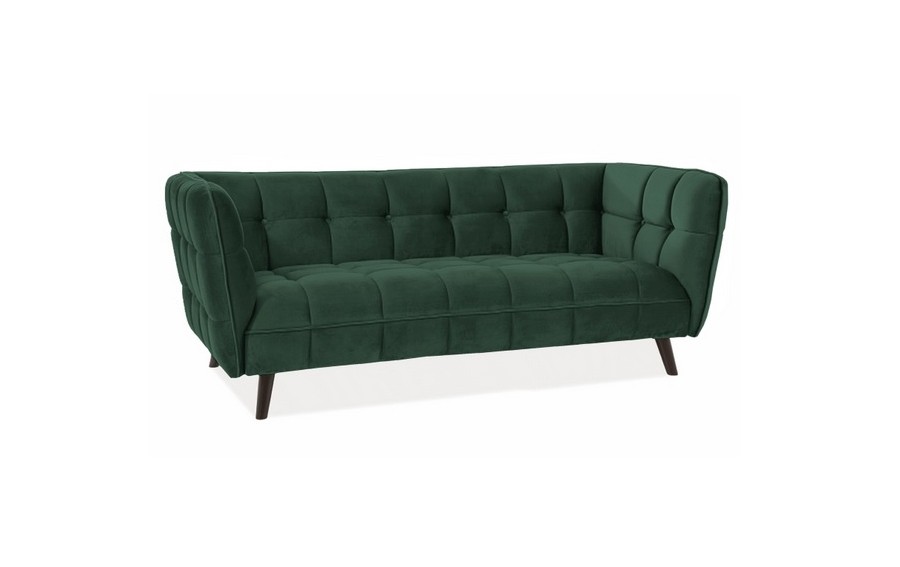 Sofa  Castello 3 osobowa zielona