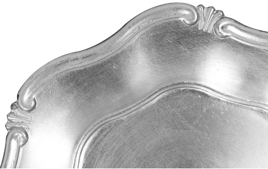 Talerz plastikowy ozdobny 33 cm