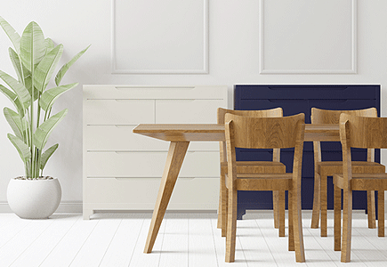 Krzesła do drewnianego stołu