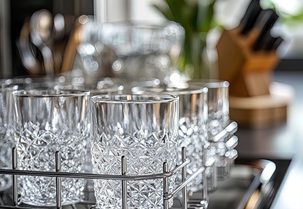 kryształy w zmywarce