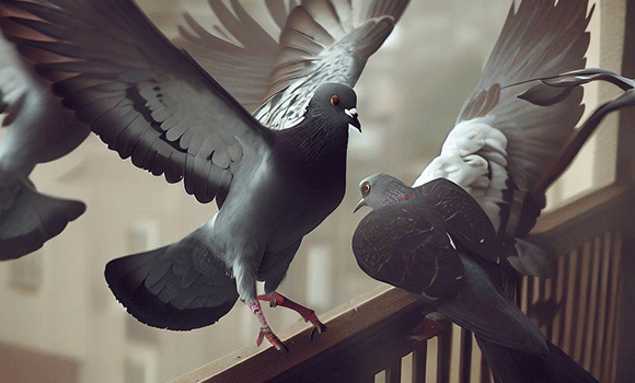 Jak odstraszyć gołębie z balkonu – poradnik