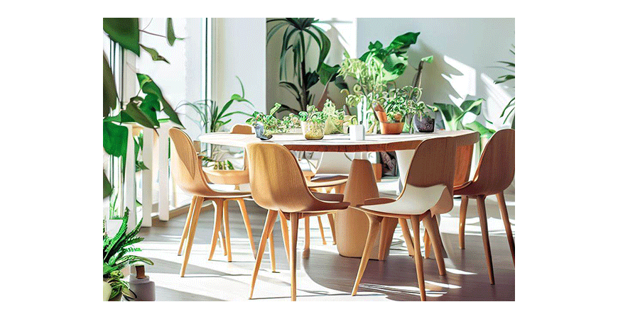 Ile miejsca potrzebujesz przy stole? Jak dobrać ilość krzeseł do swojego stołu